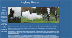 Desktop Screenshot of anglesey-hussars.co.uk